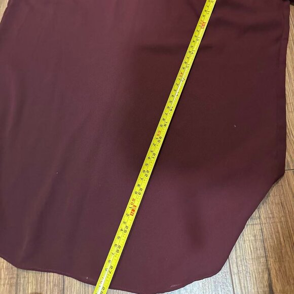 RW&CO. TIE-NECK CHIFFON BLOUSE fits（M/S) - Picture 11 of 14